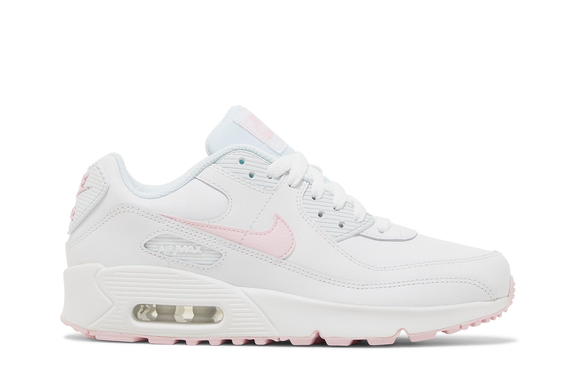 Nike air max 90 gs white clearance