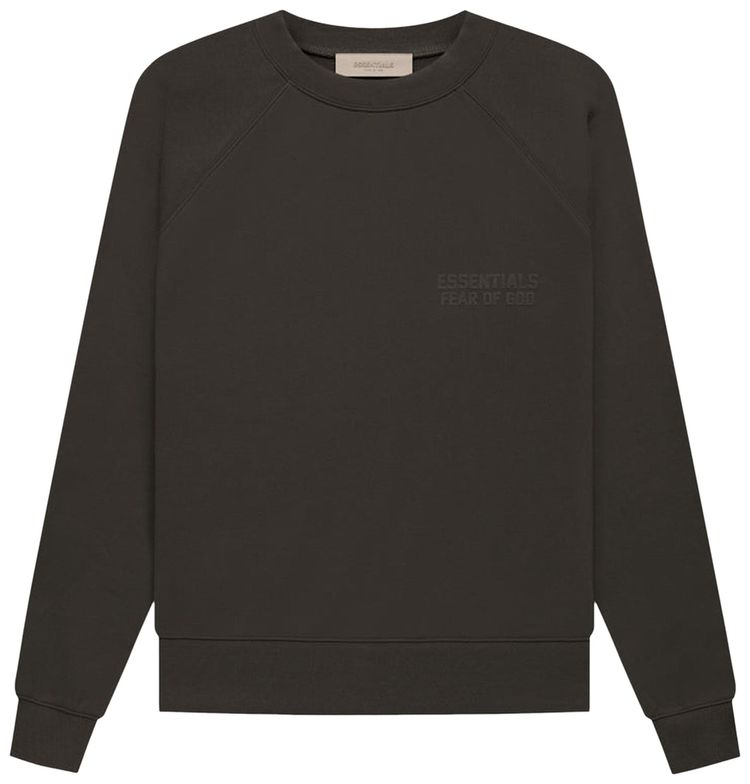 Fear of God Essentials Raglan Crewneck 'Off Black'