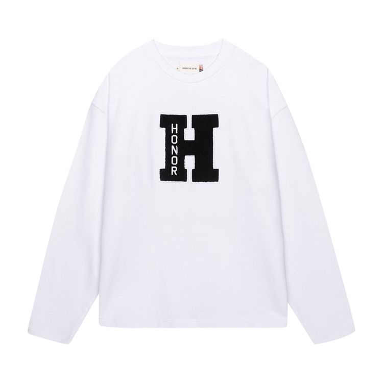 Honor The Gift Campus Crewneck White