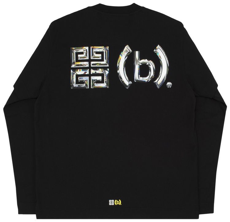 Givenchy Double Layer T Shirt Black