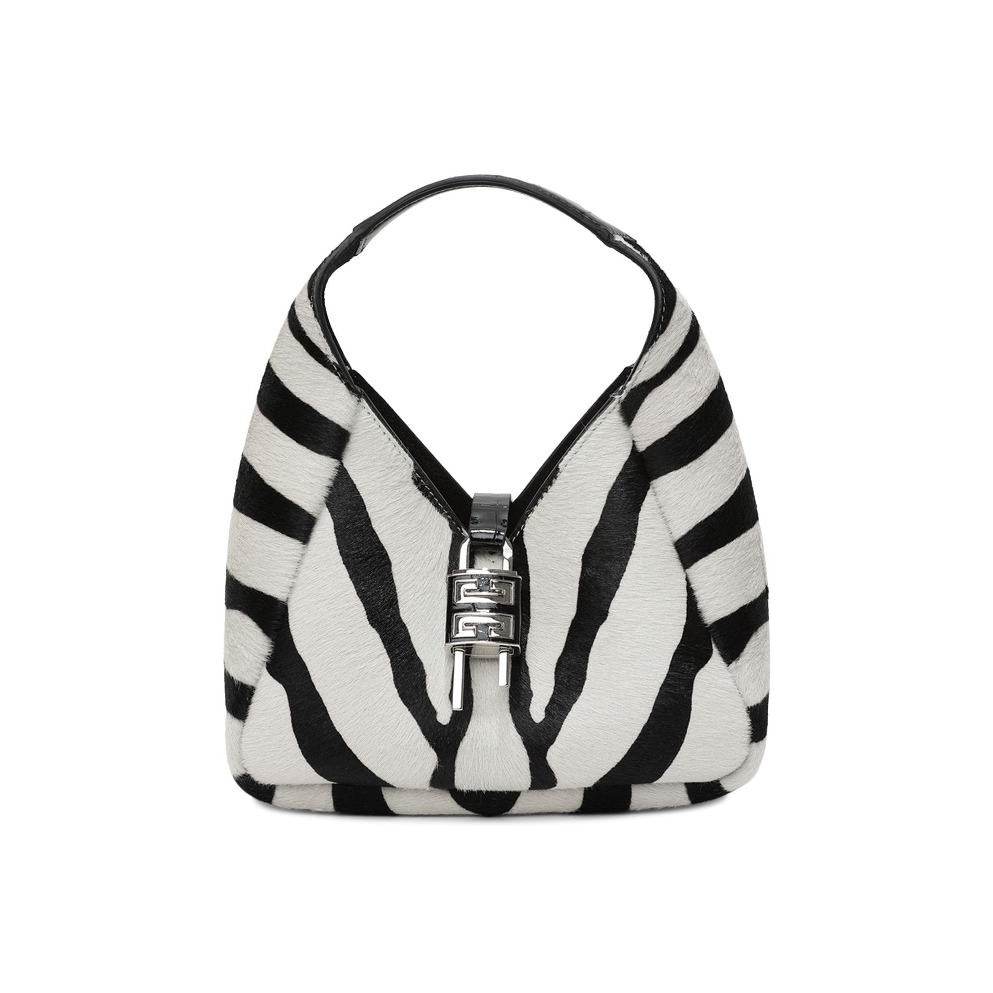 Black and white hobo bag hotsell