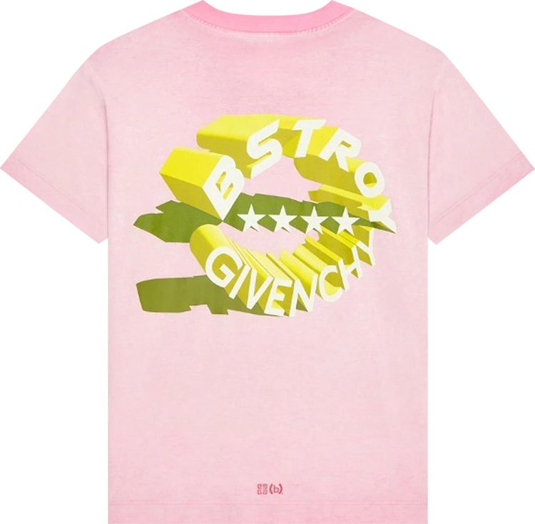 Givenchy Oversized T Shirt Bright Pink