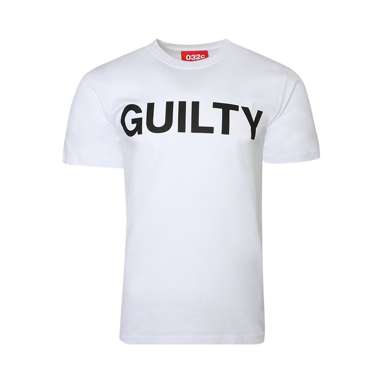 032C Guilty Short-Sleeve Tee 'White'