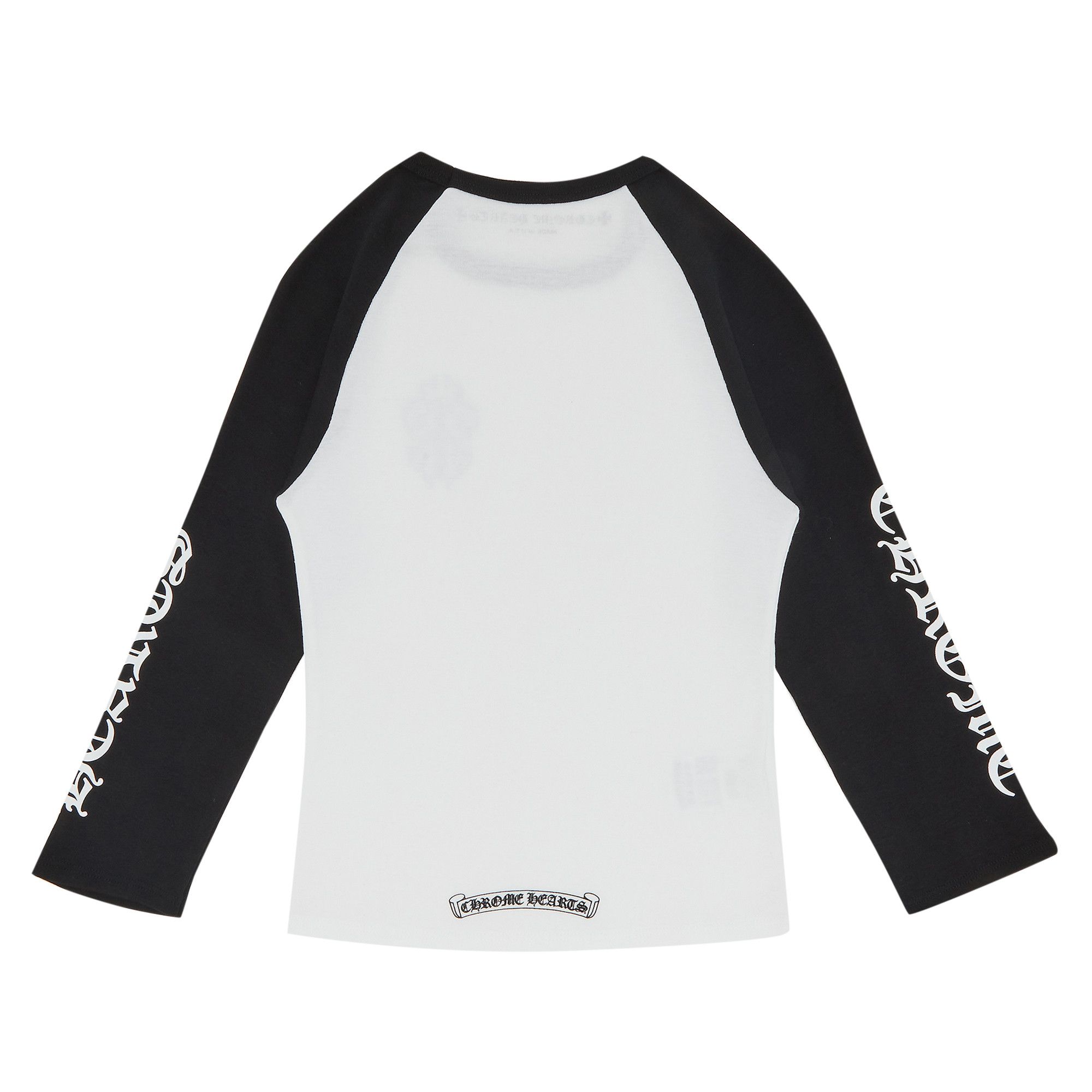 Buy Chrome Hearts Dagger Long-Sleeve Baseball 3/4 Shirt 'White