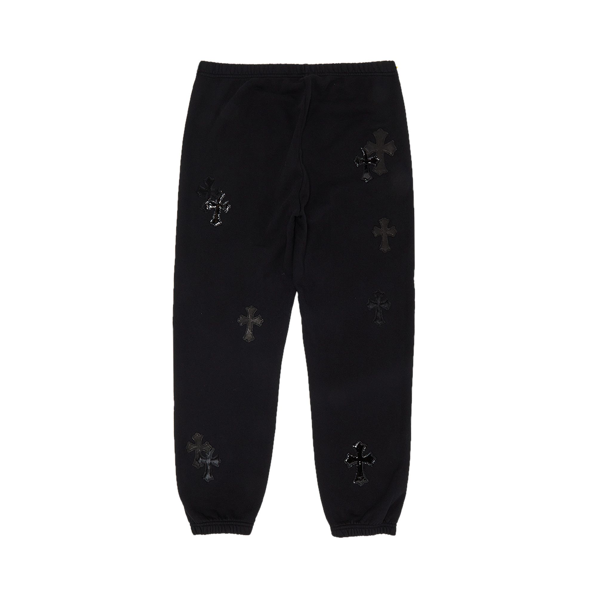 Buy Chrome Hearts Ponyhair Multicross Sweatpants 'Black