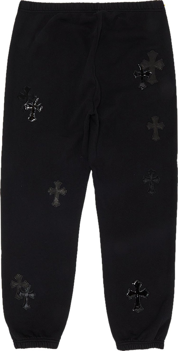 Chrome Hearts Ponyhair Multicross Sweatpants Black