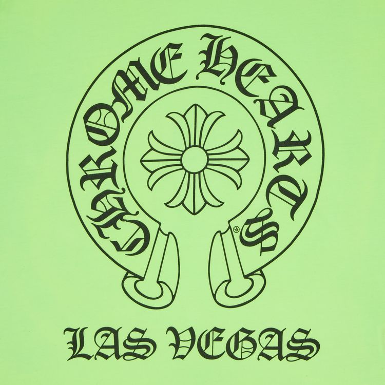Chrome Hearts Las Vegas Exclusive Tie Dye Floral Long Sleeve Green