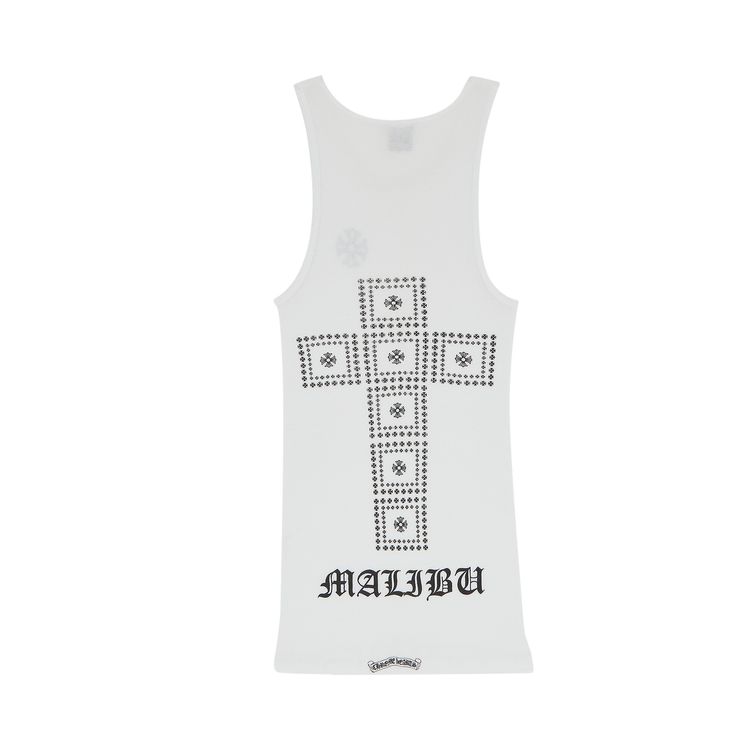Chrome Hearts Malibu Tank Top White