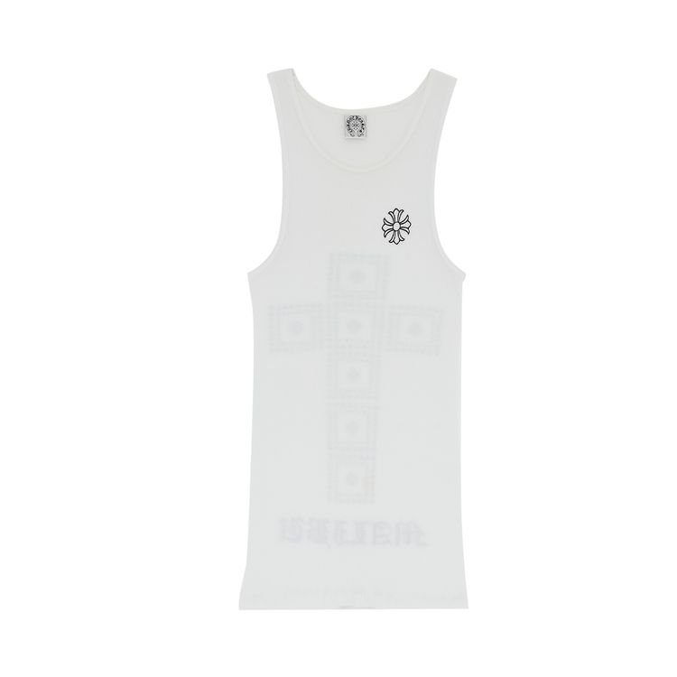 Chrome Hearts Malibu Tank Top White