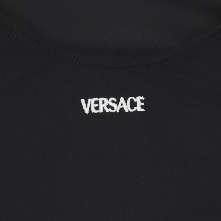 Versace Cutout Body Suit Black