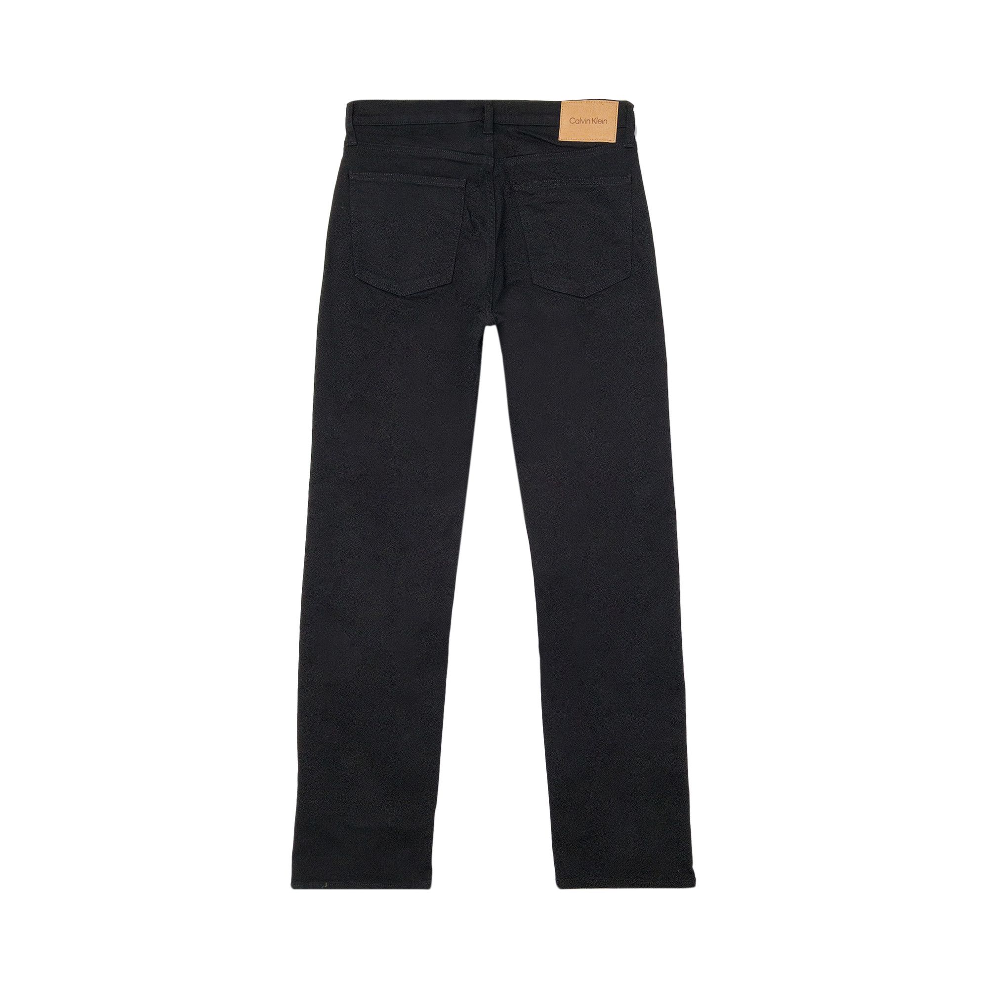 Buy Calvin Klein Standard Straight Fit Forever Denim Forever Black 40JM744 FORE GOAT