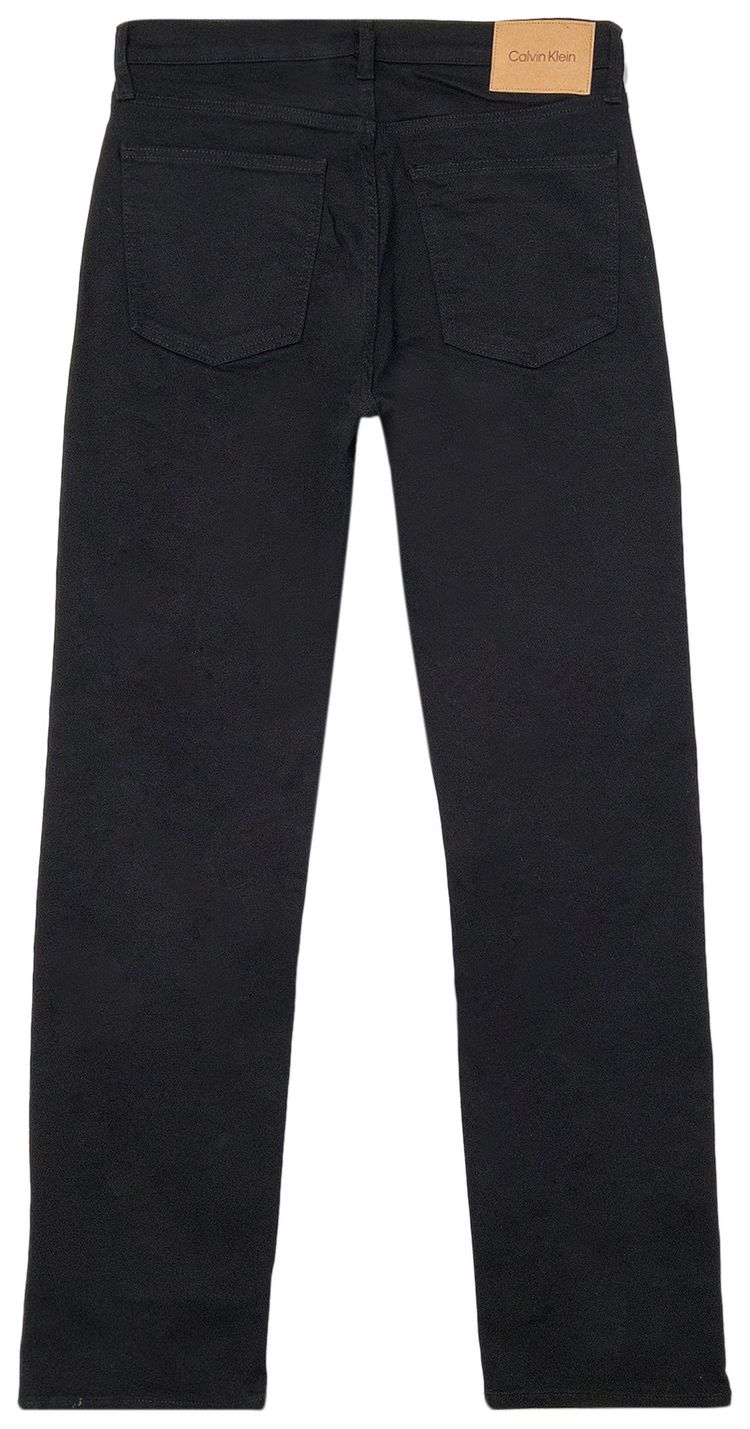 Calvin Klein Standard Straight Fit Forever Denim Forever Black