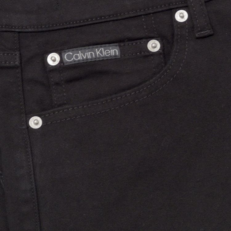 Calvin Klein Standard Straight Fit Forever Denim Forever Black