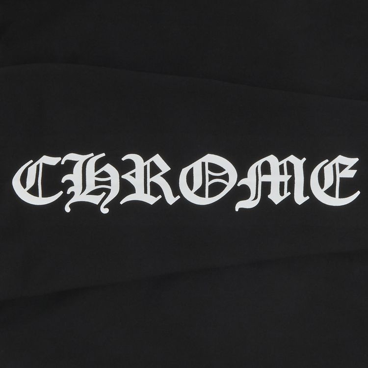 Chrome Hearts Neck Logo Crewneck Sweatshirt Black