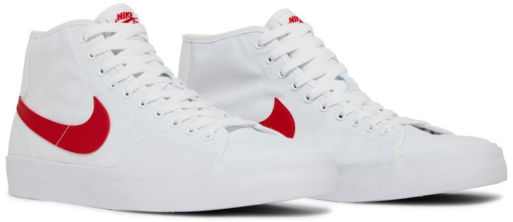 Nike Blazer Court Mid SB White University Red