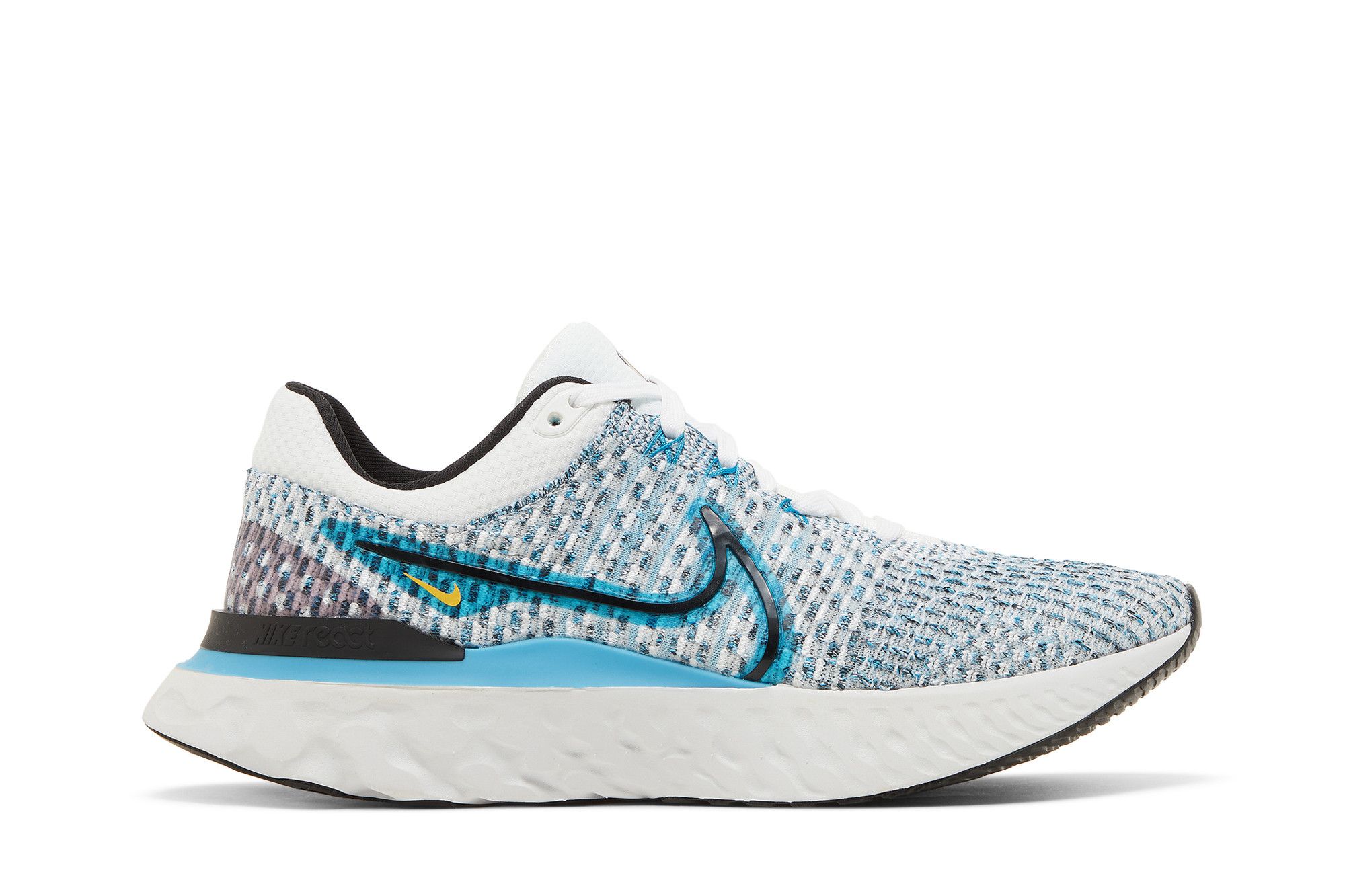 Buy React Infinity Run Flyknit 3 White Blue Orbit DH5392 102 GOAT