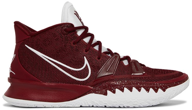 kyrie 7 red and gold