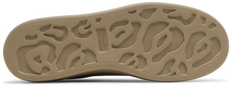 Alexander McQueen Oversized Sneaker Beige Silver