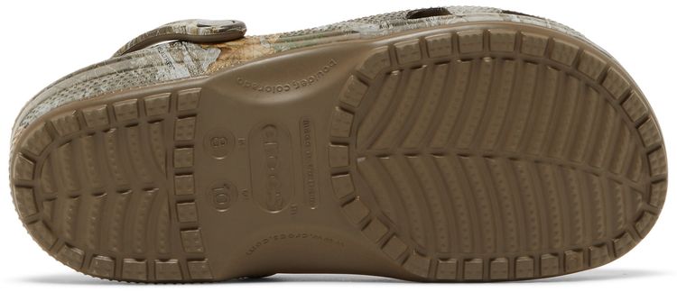Realtree x Crocs Classic Clog Edge Camo   Walnut