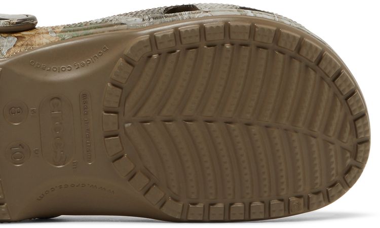 Realtree x Crocs Classic Clog Edge Camo   Walnut