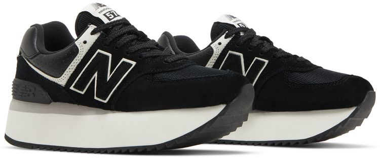 New Balance Wmns 574 Black White