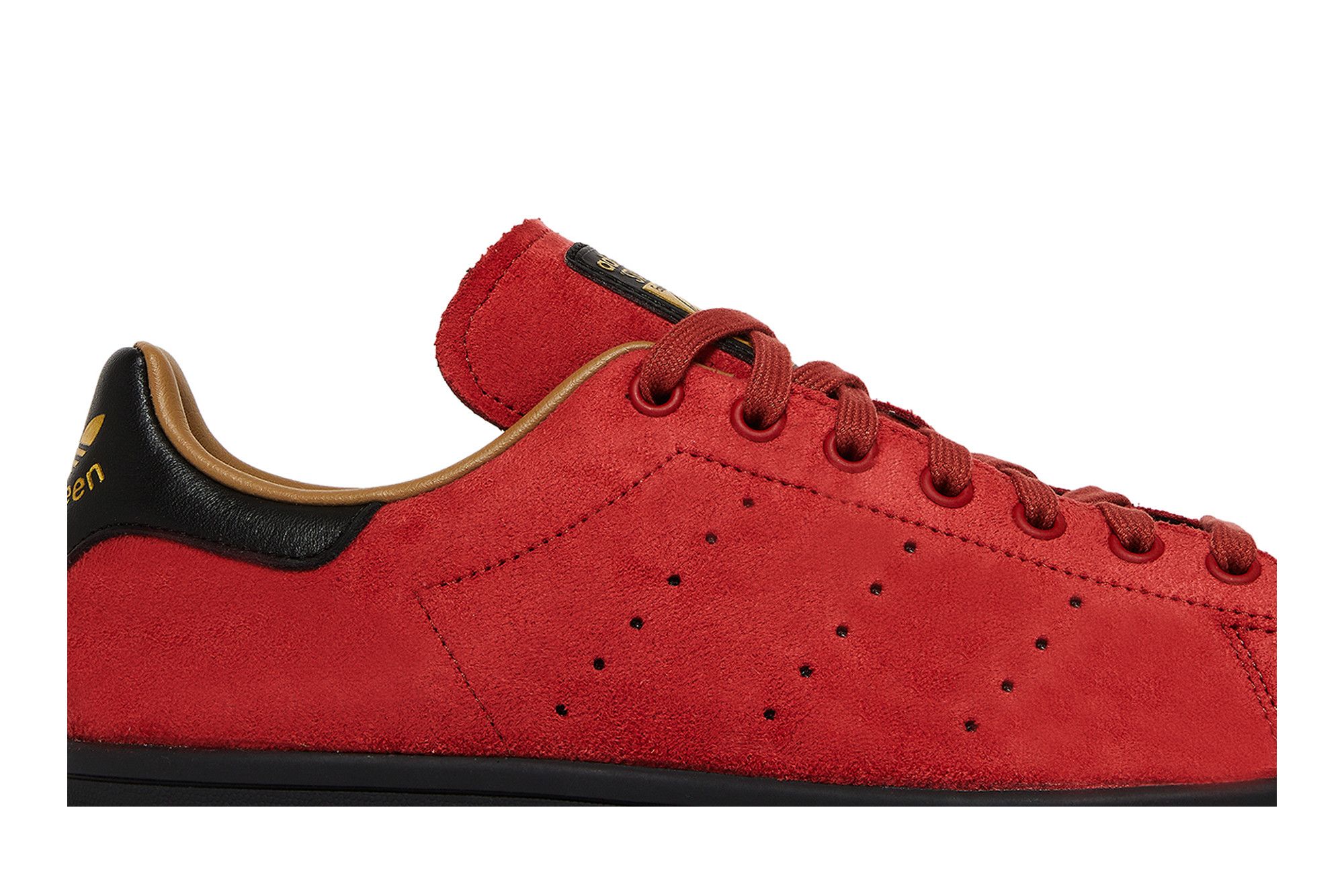 Stan smith red black cheap