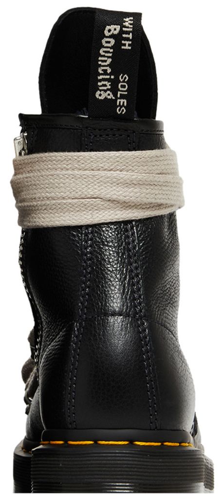 Rick Owens x 1460 Quad Sole Pentagram Jumbo Lace Boot Black