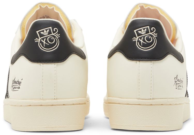 Andre Saraiva x adidas Superstar Chalk White Black