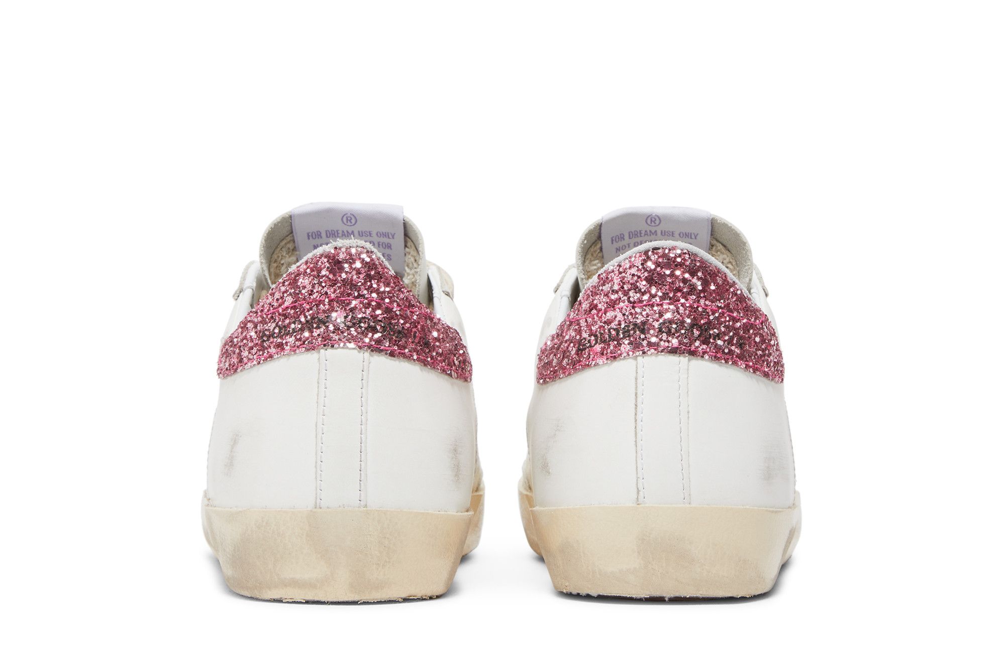 【Golden 】Superstar Glitter Sneakers GWF00103 F003158 Buy Golden Goose Wmns Superstar 'White Light Blue Pink