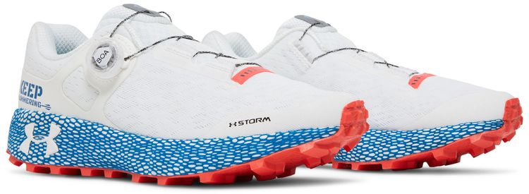 Under Armour HOVR Machina Off Road CH1 White Cruise Blue