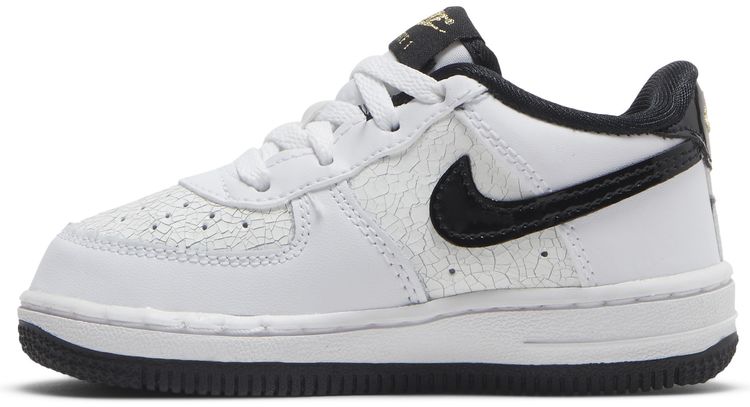 Nike Force 1 LV8 TD Cracked   White Black