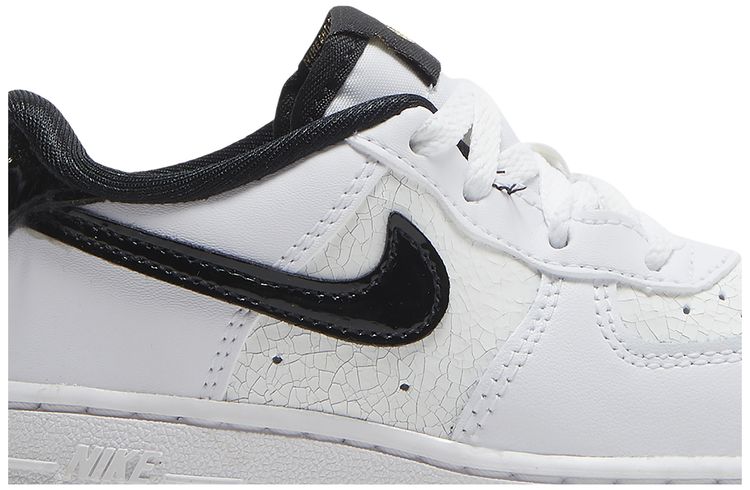 Nike Force 1 LV8 TD Cracked   White Black