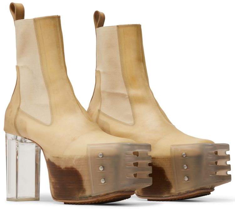 Rick Owens Strobe Runway Beatle Platform Black