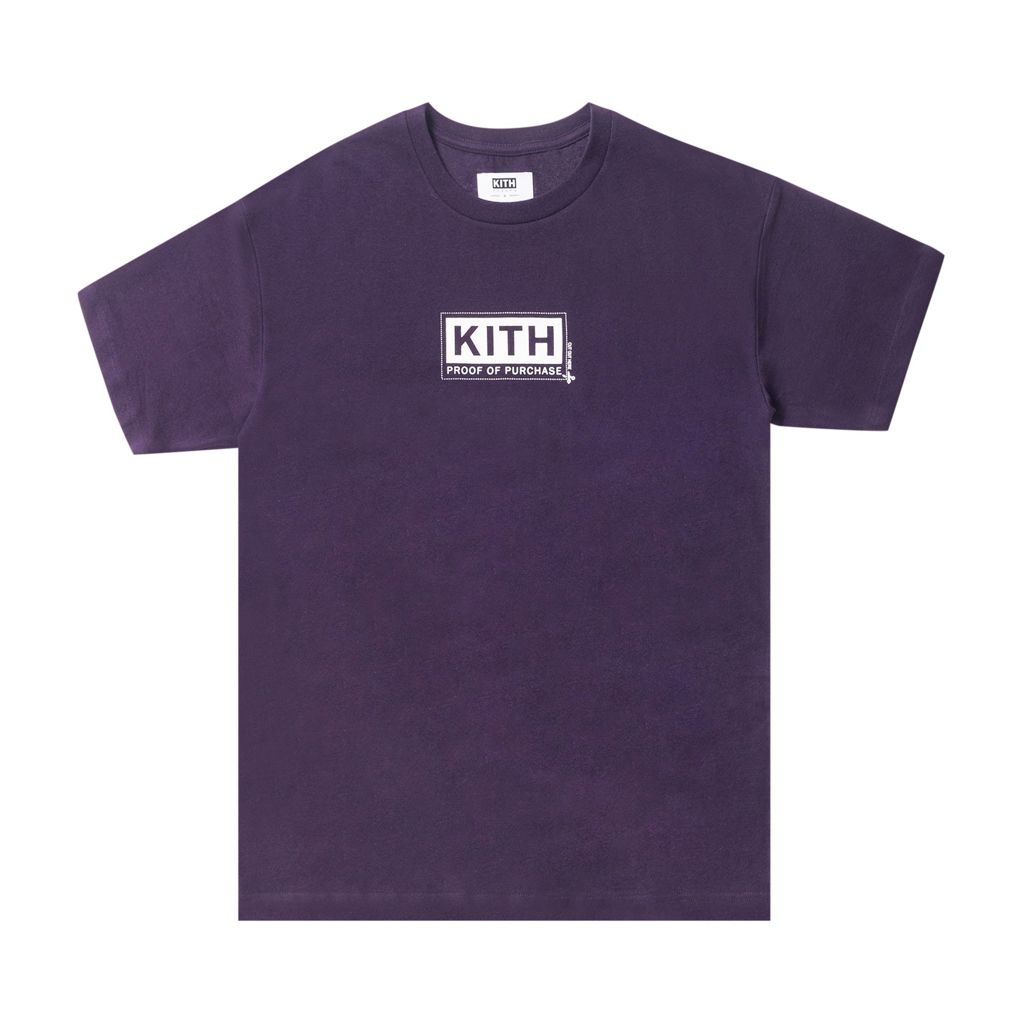 Buy Kith Treats Proof Of Purchase Tee Purple KH3373 111 GOAT