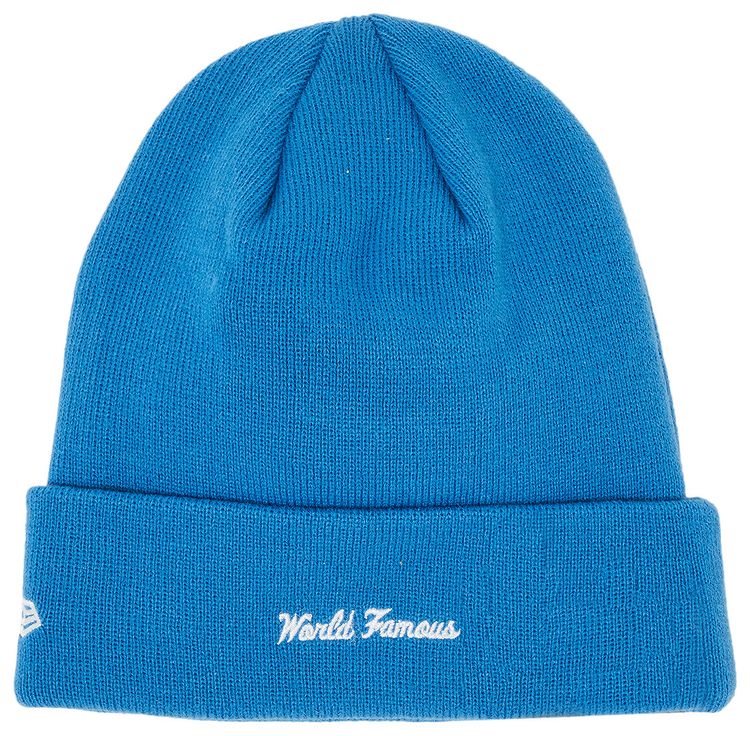 Supreme x New Era Box Logo Beanie Blue
