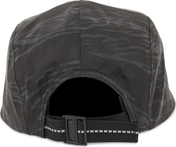 Supreme Tiger Camo Reflective Camp Cap Black