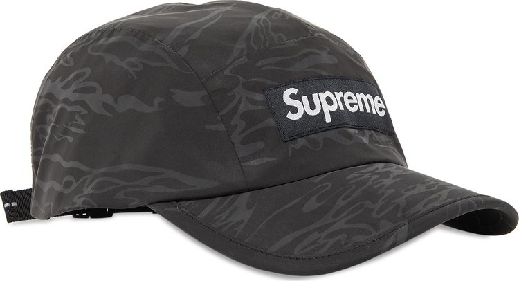 Supreme Tiger Camo Reflective Camp Cap Black