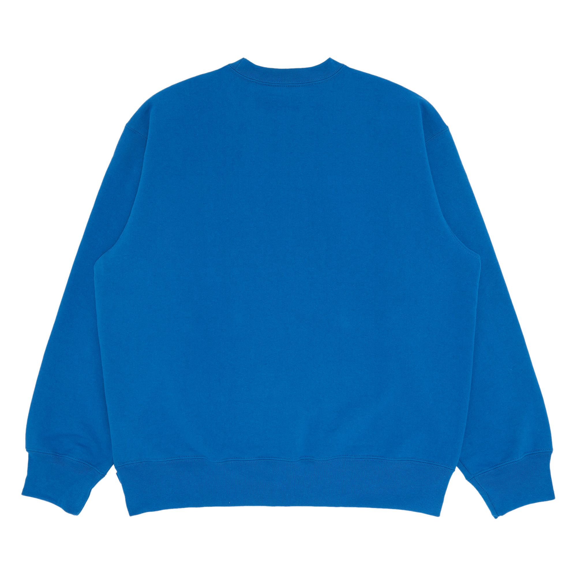 Blue supreme crewneck clearance
