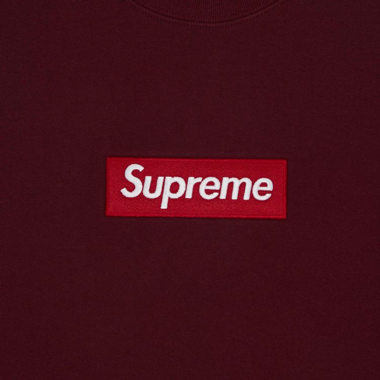 Supreme Box Logo Crewneck Cardinal