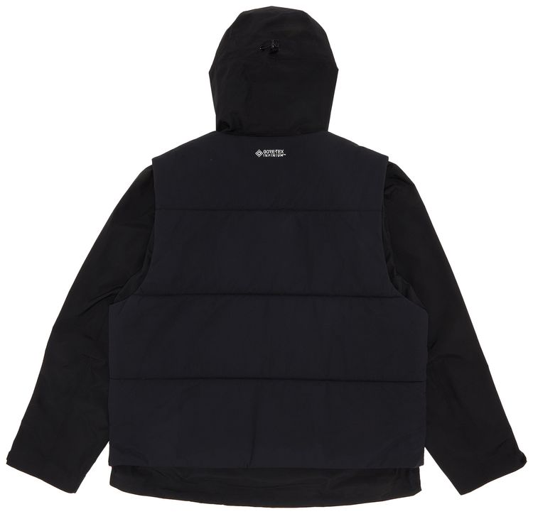 Supreme 2 In 1 GORE TEX Shell  Windstopper Vest Black