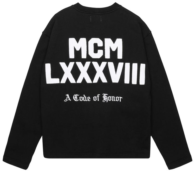 Honor The Gift Campus Crewneck Black