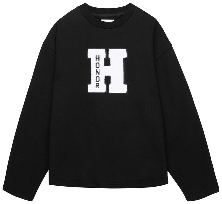 Honor The Gift Campus Crewneck Black