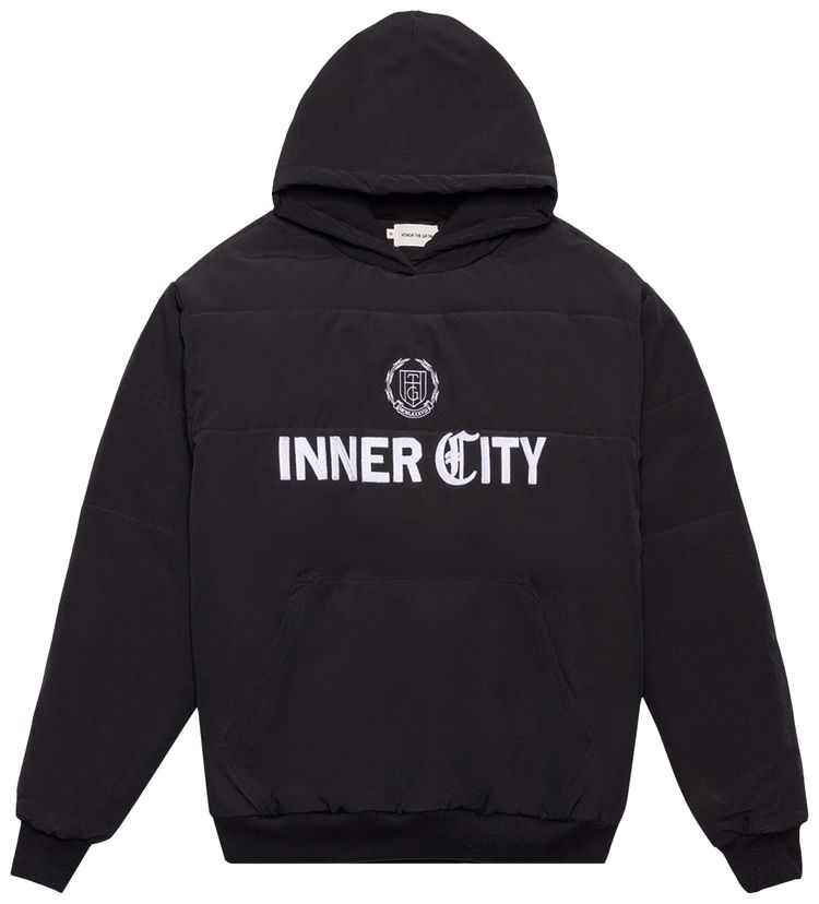 Honor The Gift Inner City Puff Hoodie Black