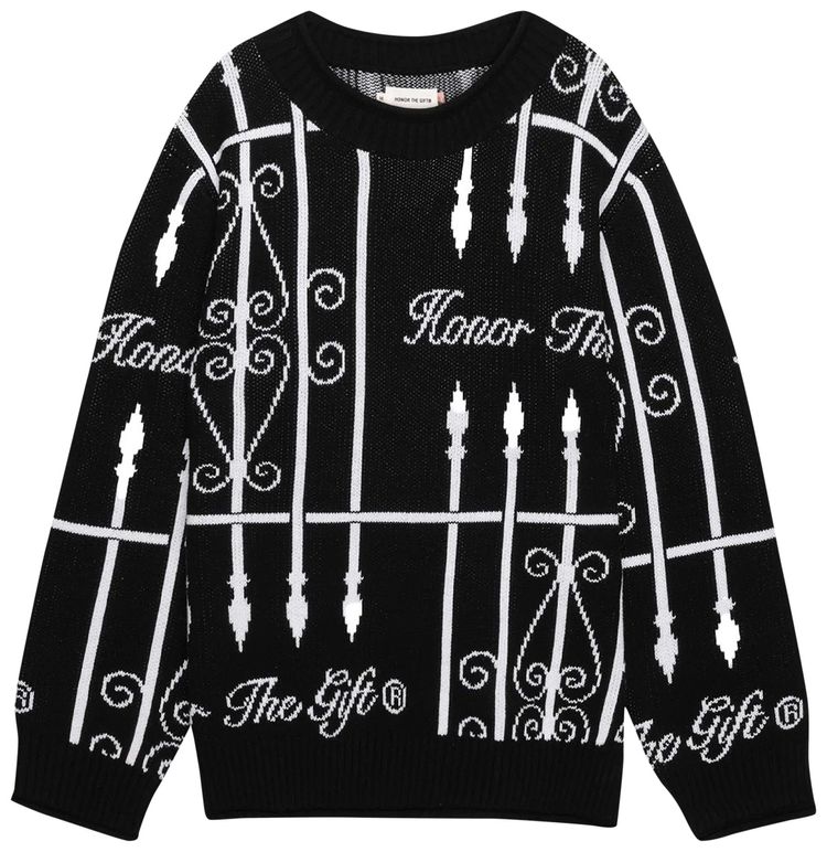 Honor The Gift Neighborhood Knit Sweater Black