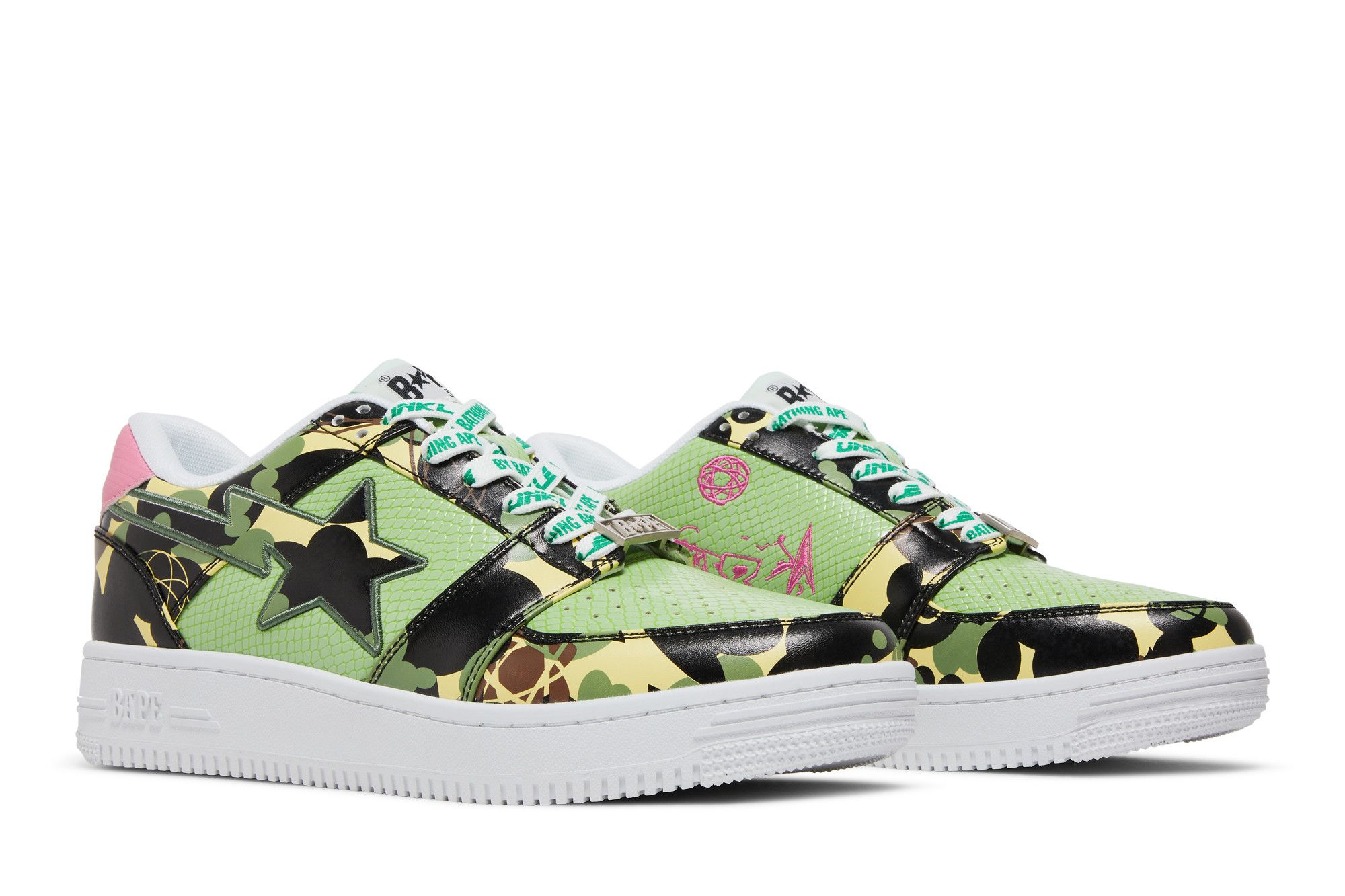 日本初の x Unkle x Wax Mo' Buy Bapesta Headz 'Original M2 Low ミュージシャン