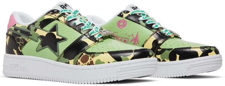 Mo Wax x Unkle x Bapesta Low M2 Original Headz