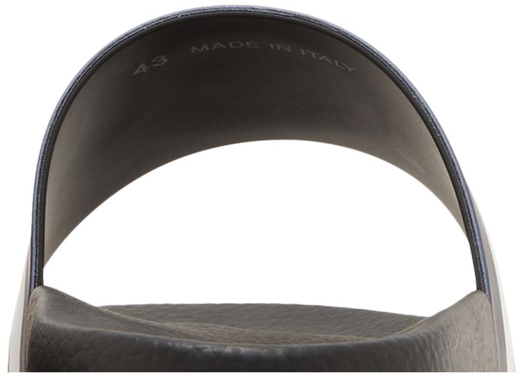 Moncler Basile Pool Slide Black Tricolour