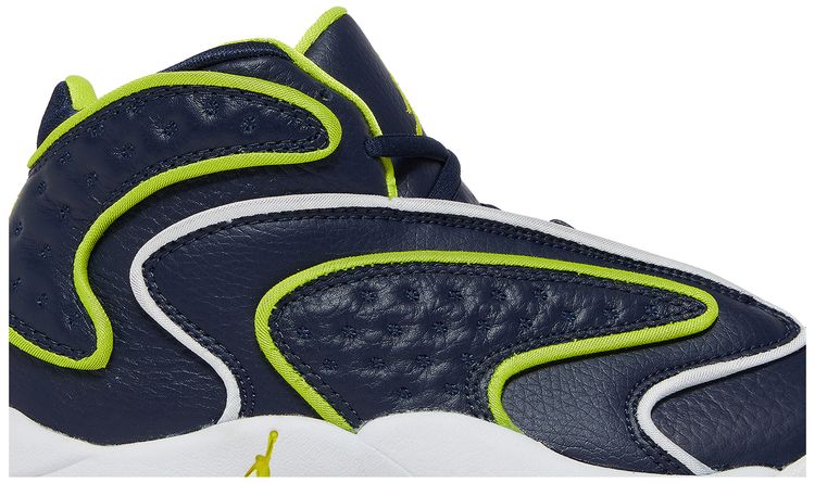 Wmns Air Jordan OG College Navy Venom Green