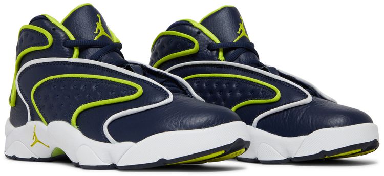 Wmns Air Jordan OG College Navy Venom Green