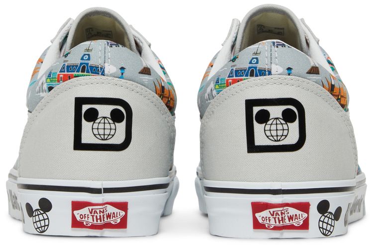 Disney x Vans Old Skool 50th Anniversary   Disney Park Map